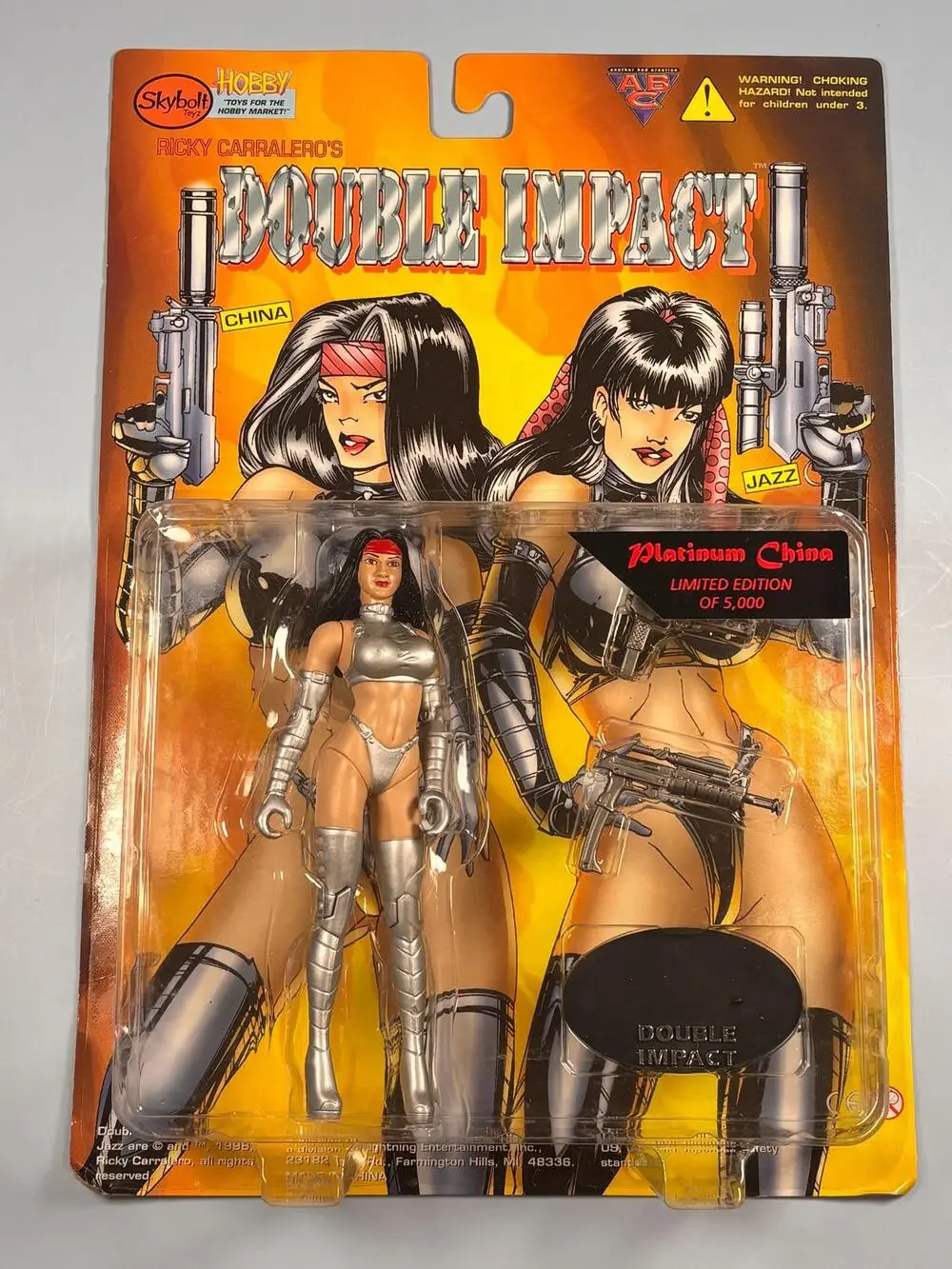 1998 Ricky Carralero’s Double Impact Platinum China Limited Edition Of 5,000 6”